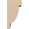 Ekena Millwork 5"W x 5"D x 10"H Wide Alpine Rough Cedar Woodgrain TimberThane Corbel, Primed Tan CORUR05X05X10ALPRCPR - alternate 4